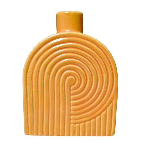 Ceramic Flower P-Vase for Living Room, Bedroom, Dining Table, Home Decoration